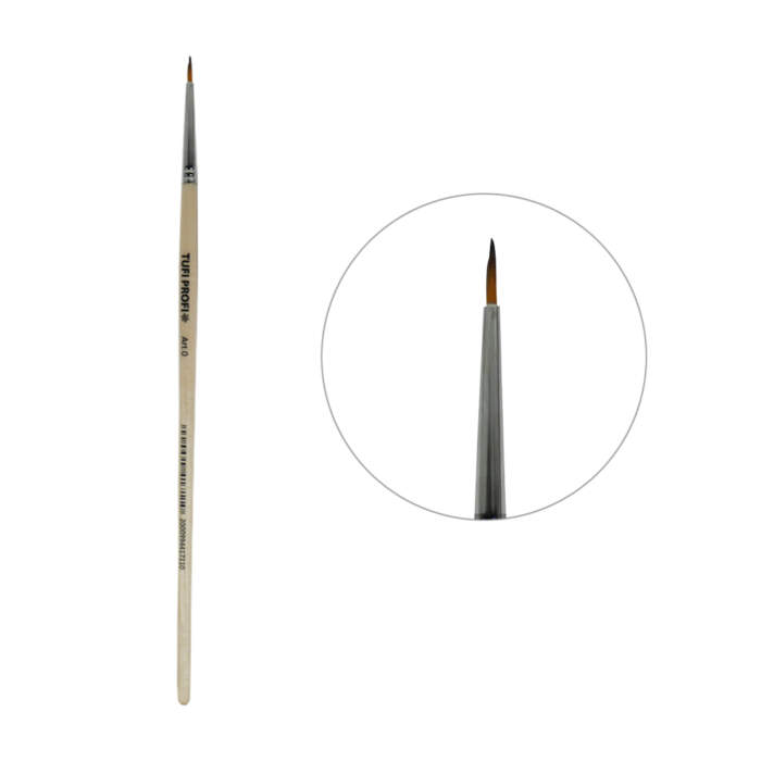 Designpinsel TUFI profi PREMIUM Art rund № 0
