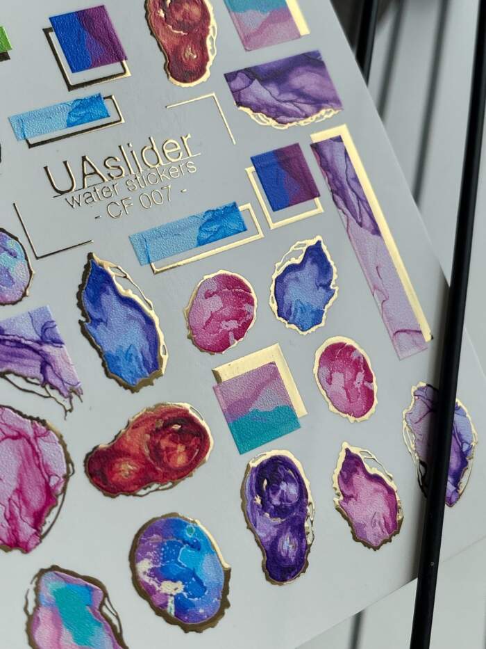 Slider-Design UAslider Color and Foil Water Stickers Nr. CF-007 – Bild 2
