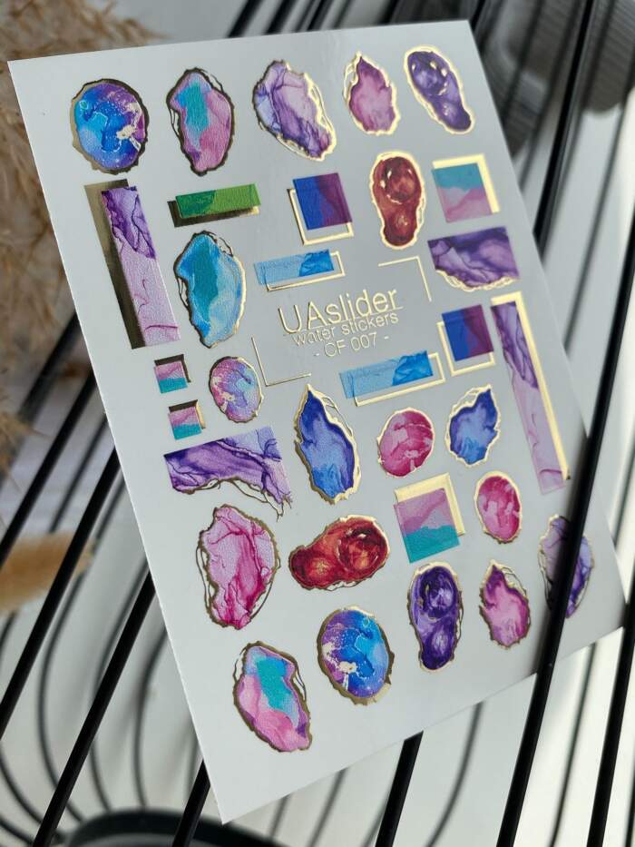 Slider-Design UAslider Color and Foil Water Stickers Nr. CF-007 – Bild 4