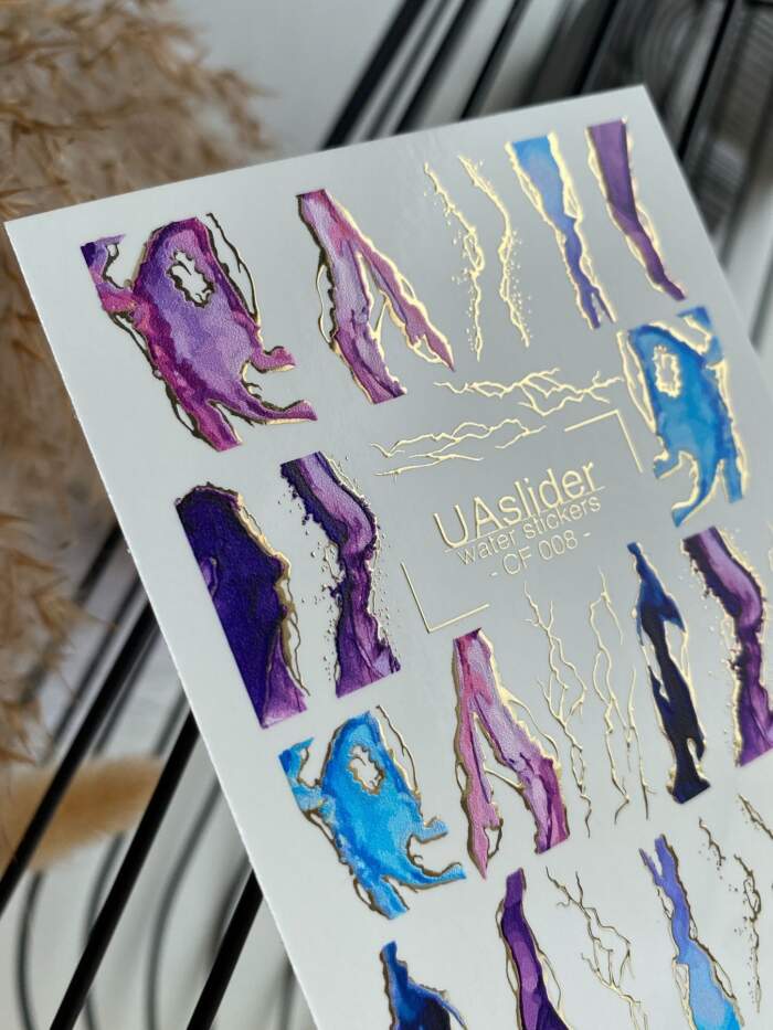 Slider-Design UAslider Color and Foil Water Stickers Nr. CF-008 – Bild 2