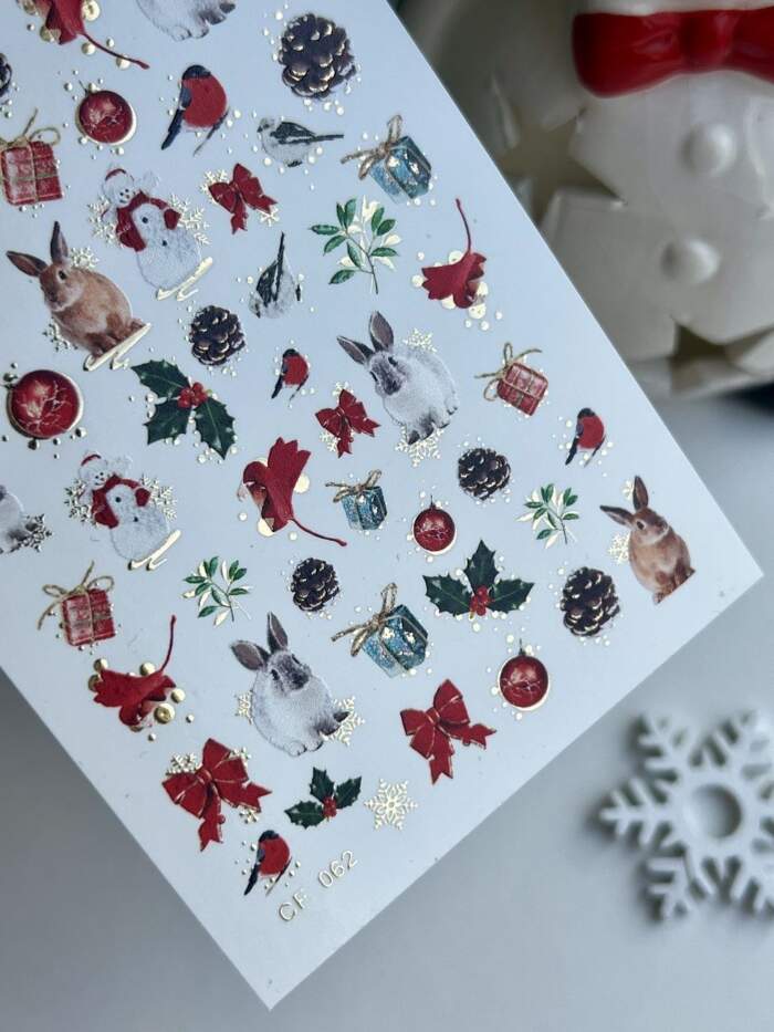 Slider-Design UAslider Color and Foil Water Stickers Nr. CF-062