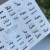 Slider-Design UAslider Color and Foil Water Stickers Nr. CF-389