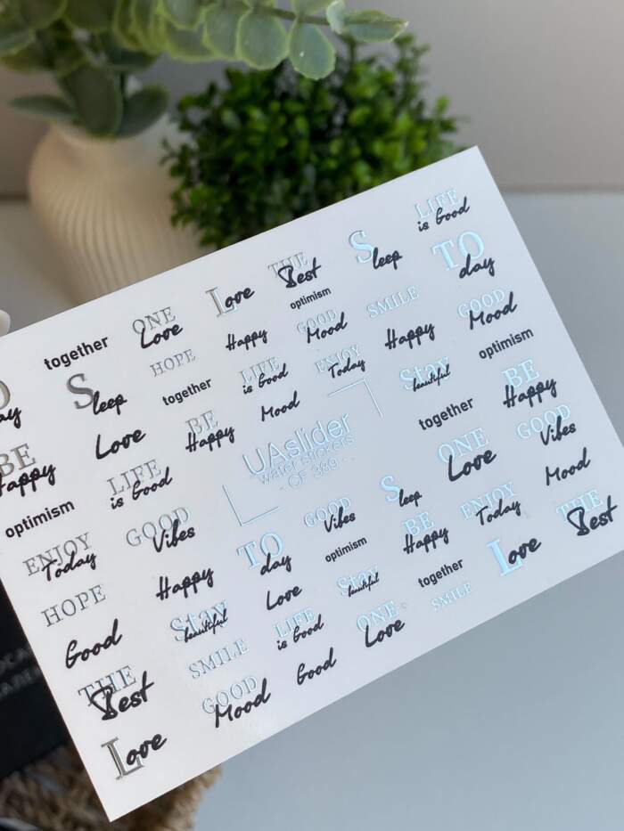 Slider-Design UAslider Color and Foil Water Stickers Nr. CF-389 – Bild 3