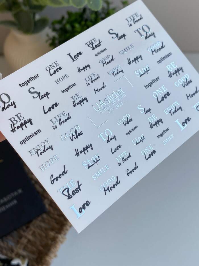 Slider-Design UAslider Color and Foil Water Stickers Nr. CF-389 – Bild 4