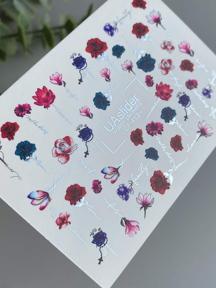 Slider-Design UAslider Color and Foil Water Stickers Nr. CF-413 – Bild 2