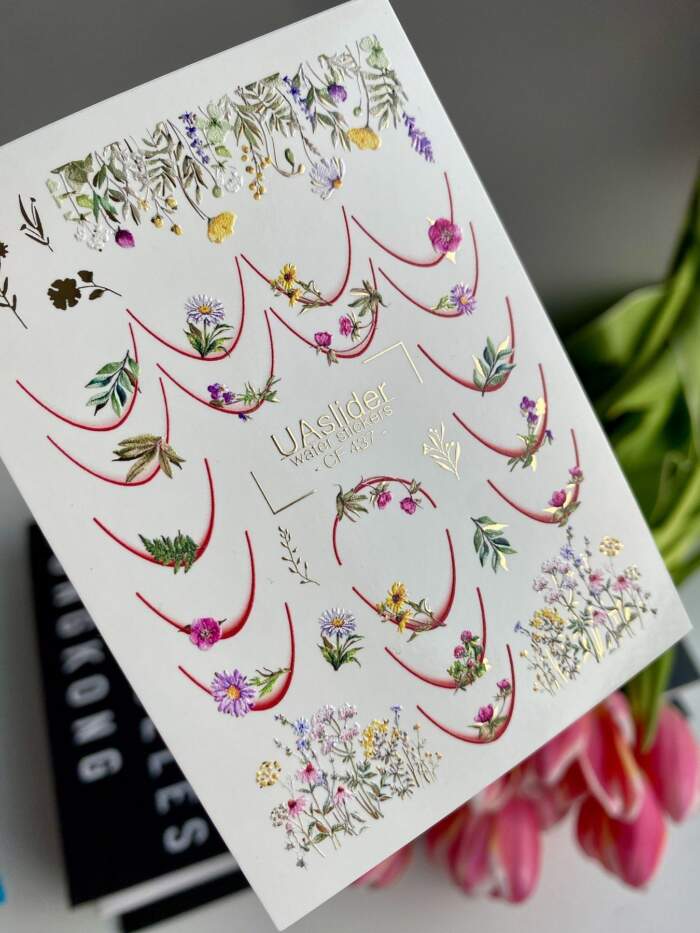 Slider-Design UAslider Color and Foil Water Stickers Nr. CF-437