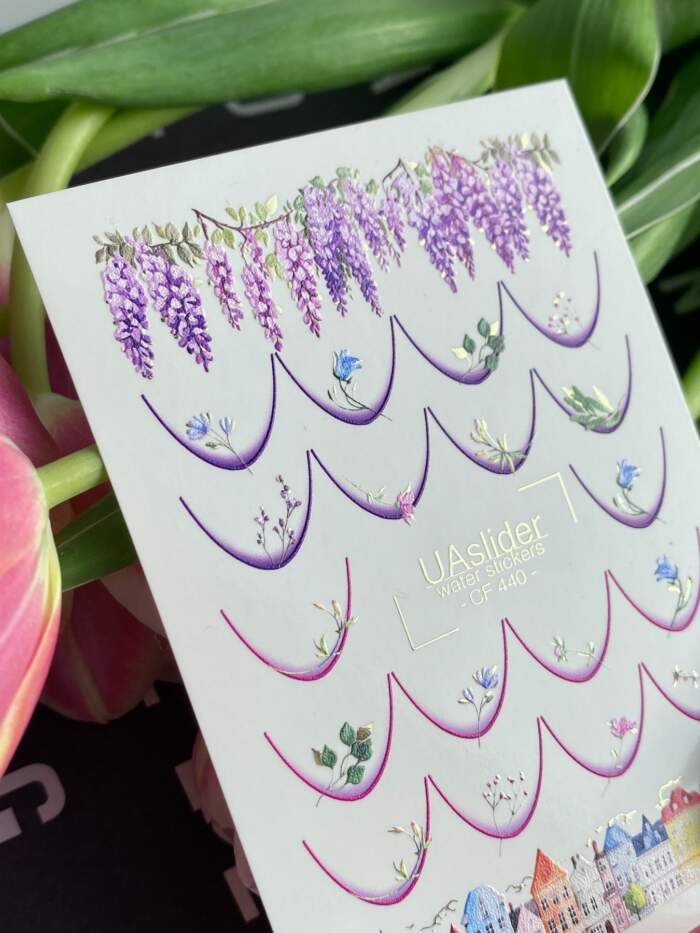 Slider-Design UAslider Color and Foil Water Stickers Nr. CF-440