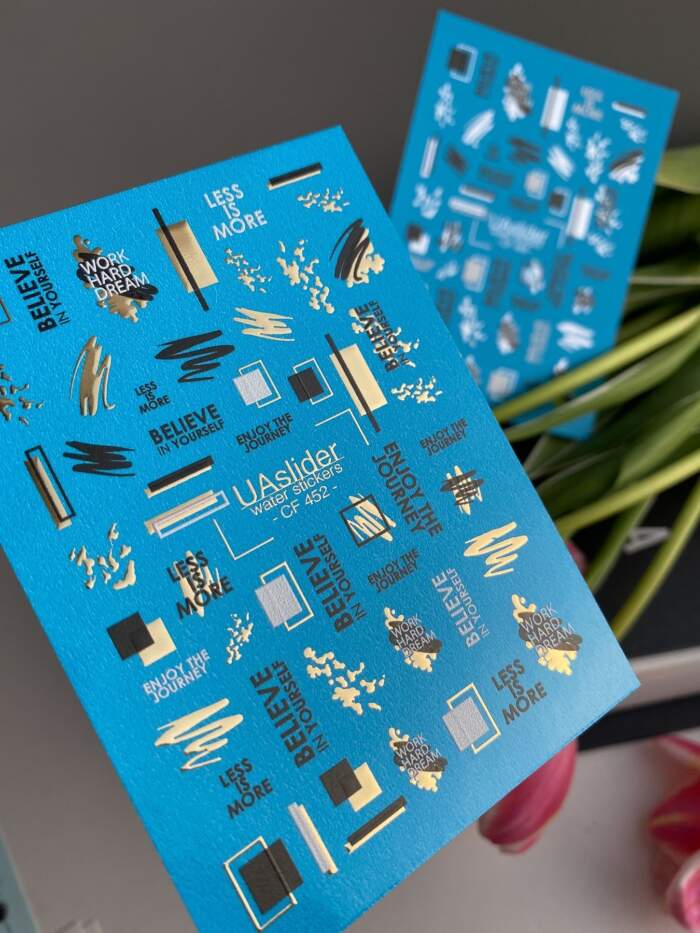 Slider-Design UAslider Color and Foil Water Stickers Nr. CF-452 – Bild 3