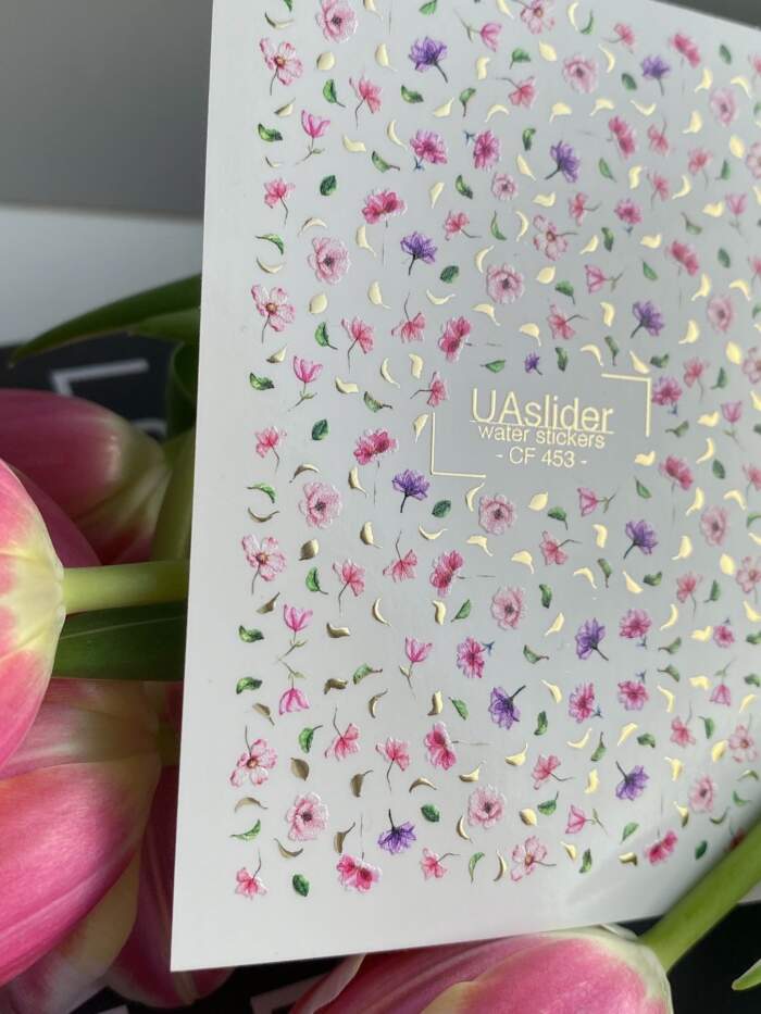 Slider-Design UAslider Color and Foil Water Stickers Nr. CF-453