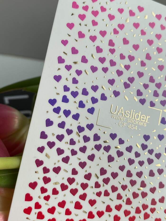 Slider-Design UAslider Color and Foil Water Stickers Nr. CF-454
