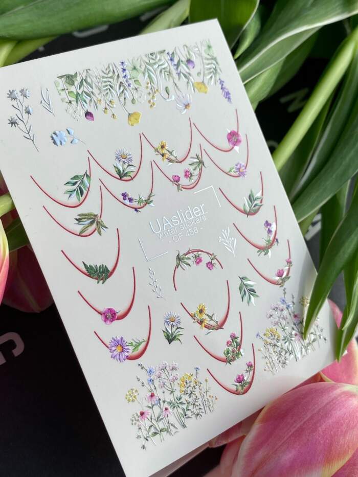 Slider-Design UAslider Color and Foil Water Stickers Nr. CF-458