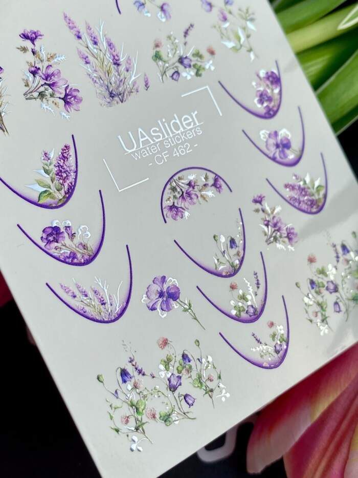 Slider-Design UAslider Color and Foil Water Stickers Nr. CF-462