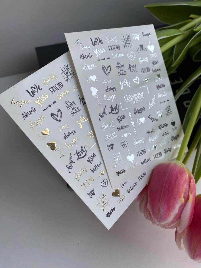 Slider-Design UAslider Color and Foil Water Stickers Nr. CF-470 – Bild 3