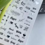 Slider-Design UAslider Color and Foil Water Stickers Nr. CF-477