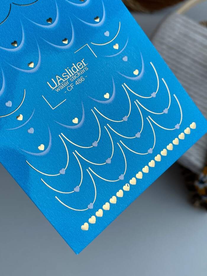 Slider-Design UAslider Color and Foil Water Stickers Nr. CF-486