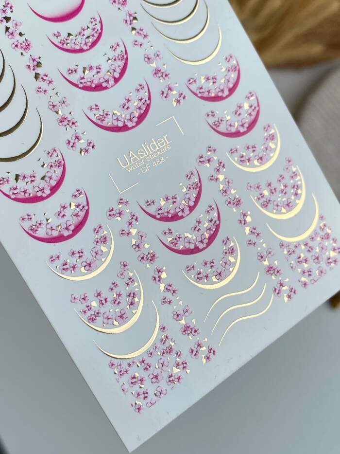 Slider-Design UAslider Color and Foil Water Stickers Nr. CF-488
