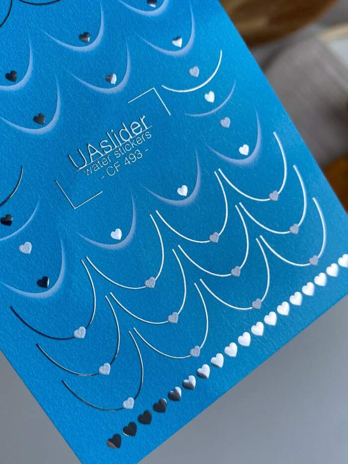 Slider-Design UAslider Color and Foil Water Stickers Nr. CF-493