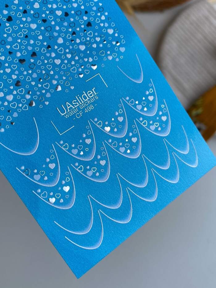 Slider-Design UAslider Color and Foil Water Stickers Nr. CF-498