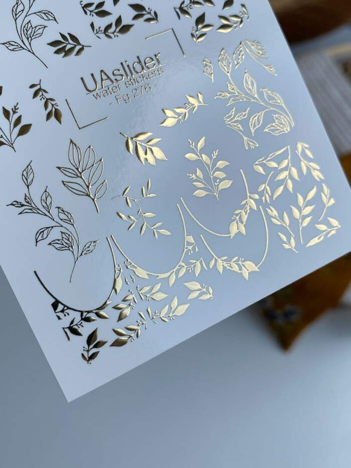 Slider-Design UAslider Water Stickers Nr. Fg-276