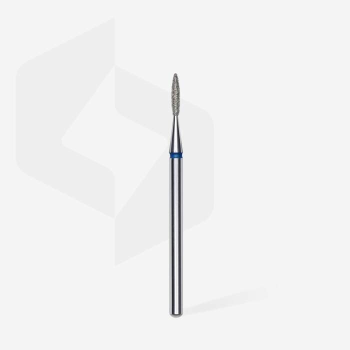 Diamantfräse "Flamme" Blau, Durchmesser 1.6 Mm / Arbeitsteil 8 Mm – Bild 3