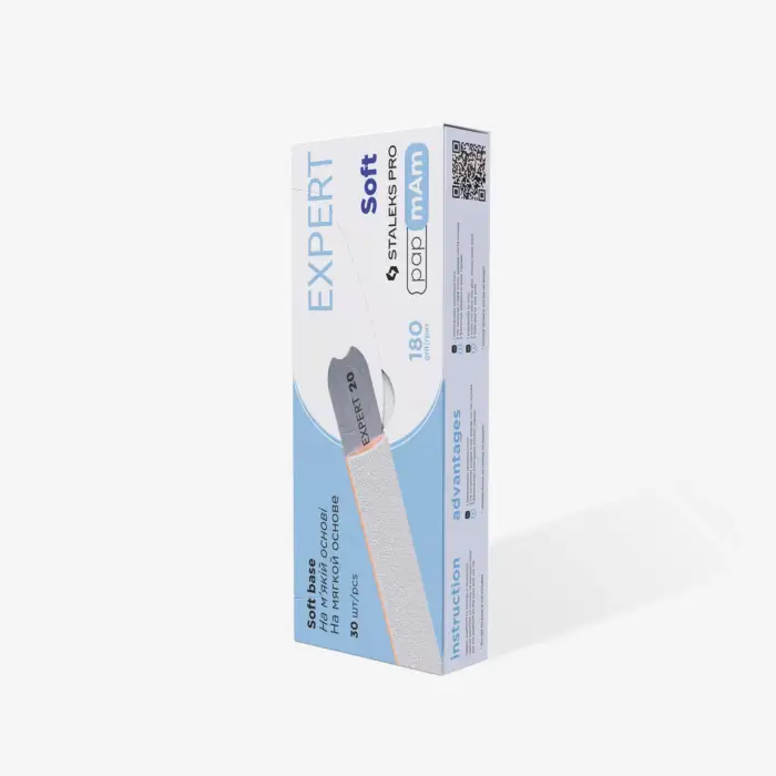 Weiße Einweg-PapmAm-Feilen Soft EXPERT 20, 150 Grit (25 Stück) – Bild 4