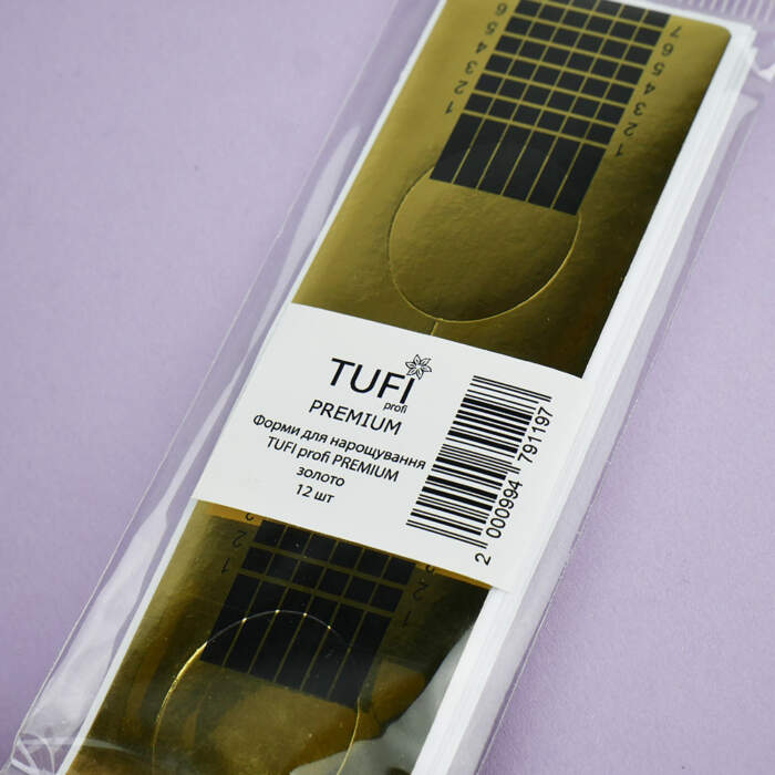 Schablone für Nagelverlängerung TUFI Profi PREMIUM, 12 Stück – Bild 3