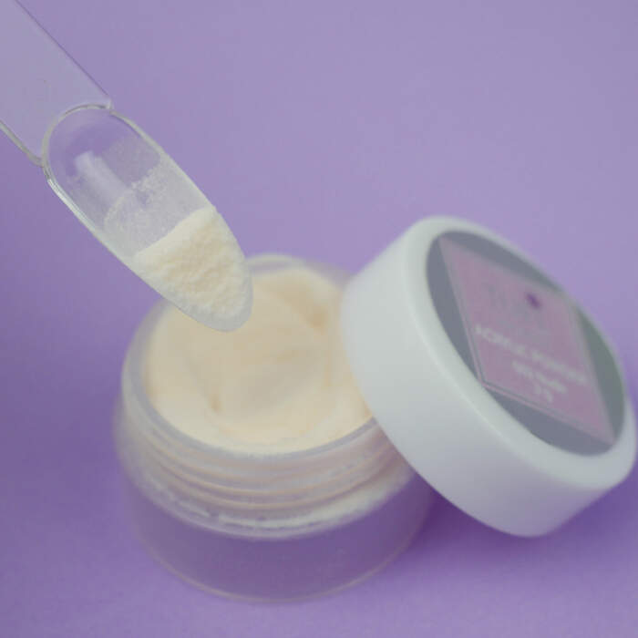 Acrylic powder TUFI profi PREMIUM 002 Nude Beige camouflage, 3 g – Bild 3