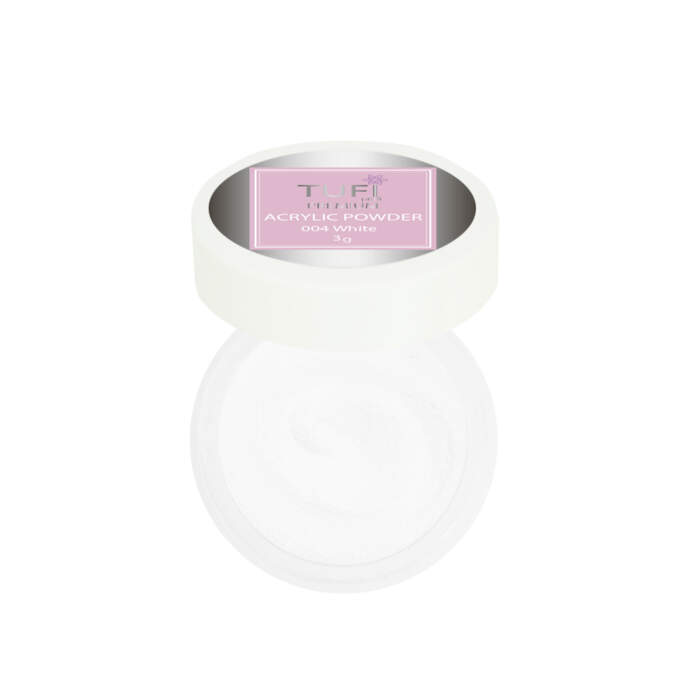 Acrylic powder TUFI profi PREMIUM 004 White camouflage, 3 g