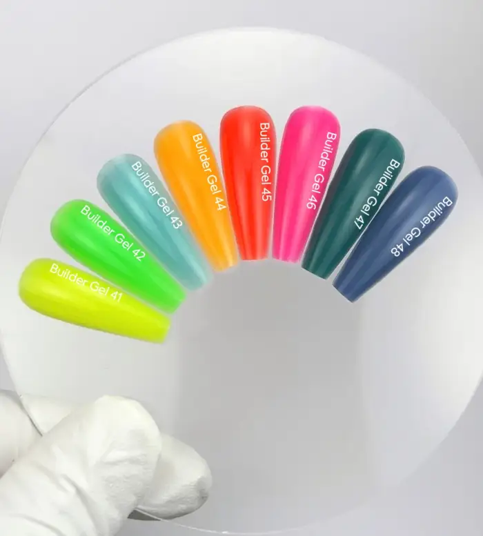 NAILSOFTHEDAY Builder gel 46 – Aufbaugel - Pink, 15 ml – Bild 3