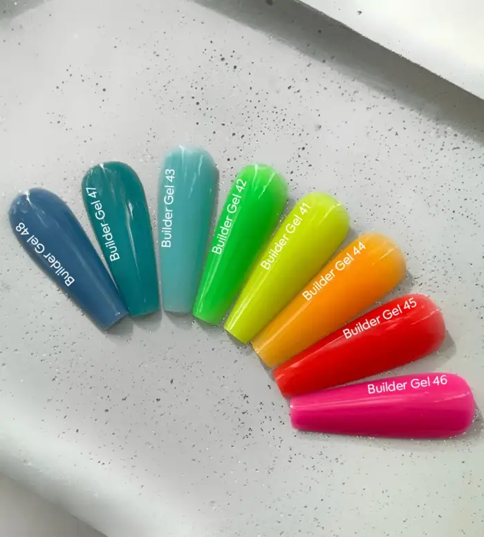 NAILSOFTHEDAY Builder gel 46 – Aufbaugel - Pink, 15 ml – Bild 6