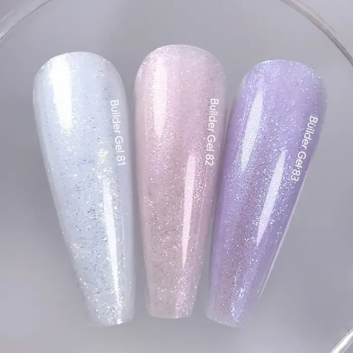 NAILSOFTHEDAY Builder gel 81 – Milk – Milchiges Aufbaugel mit Schimmer, 15 ml – Bild 3