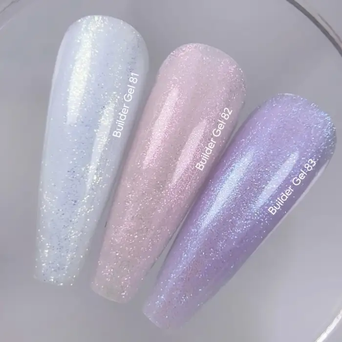 NAILSOFTHEDAY Builder gel 81 – Milk – Milchiges Aufbaugel mit Schimmer, 15 ml – Bild 4