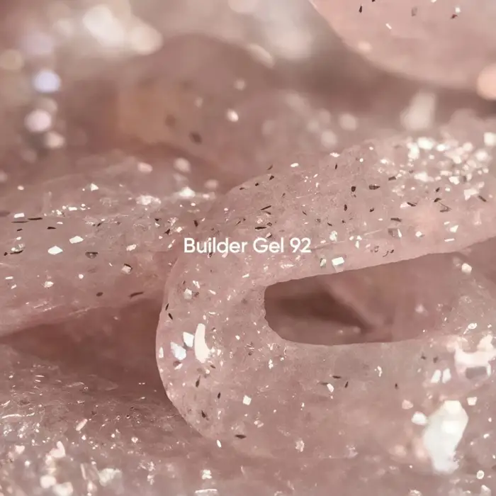 NAILSOFTHEDAY Builder gel 92  – Nude Peach Reflective – Aufbaugel, 15 ml – Bild 2