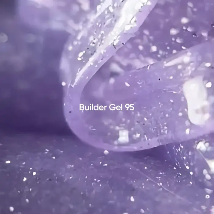 NAILSOFTHEDAY Builder gel 95 – Lila Reflective – Aufbaugel, 15 ml – Bild 2