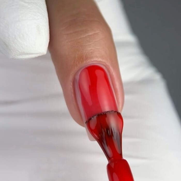 NAILSOFTHEDAY Color top 06 - Top Rot ohne Klebeschicht, TPO-frei, 10 ml – Bild 4