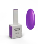 NAILSOFTHEDAY Gel polish Plum-198 - intensiv violetter Gellack, 10 ml