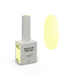 NAILSOFTHEDAY Gel polish Yellow Butter 089 - pastellgelber Gellack mit weichem, sommerlichem Finish, 10 ml