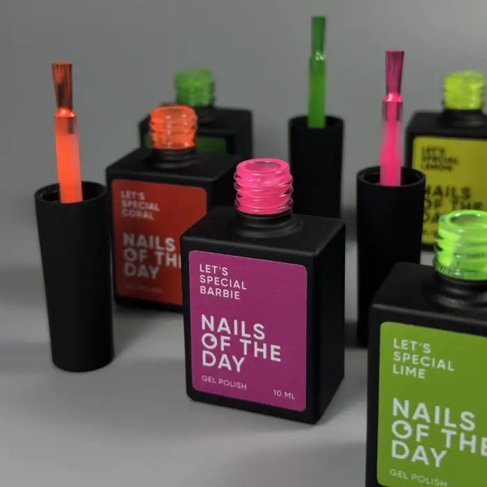 NAILSOFTHEDAY Let’s special Barbie - besonderer neonpinker Gellack, 10 ml – Bild 10