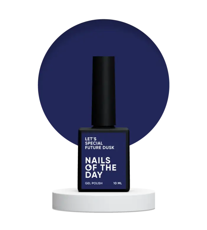 NAILSOFTHEDAY Let’s special Future Dusk - dunkelblauer UV-Gellack, 10 ml