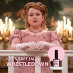 NAILSOFTHEDAY Let’s special Whistledown - Gel-Lack - Rosa mit Goldflocken, 10 ml