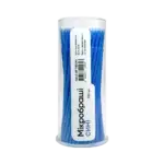 NAILSOFTHEDAY Mikrobürstchen – Blau, 100 Stück