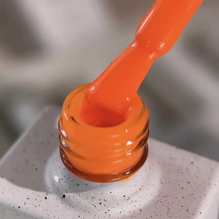 NAILSOFTHEDAY Gel polish Mango-223 - leuchtend oranger Gellack, 10 ml – Bild 2