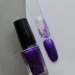Stamping-Lack TAKI DA - Professional stamping polish - Perlmuttviolett 031, 5 ml