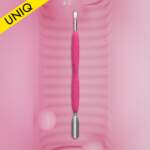 Nagelhautschieber Gummy Mit Silikongriff UNIQ 10 TYPE 6 (Breiter Abgeabgerundeteter Schieber Und Hakenreiniger)