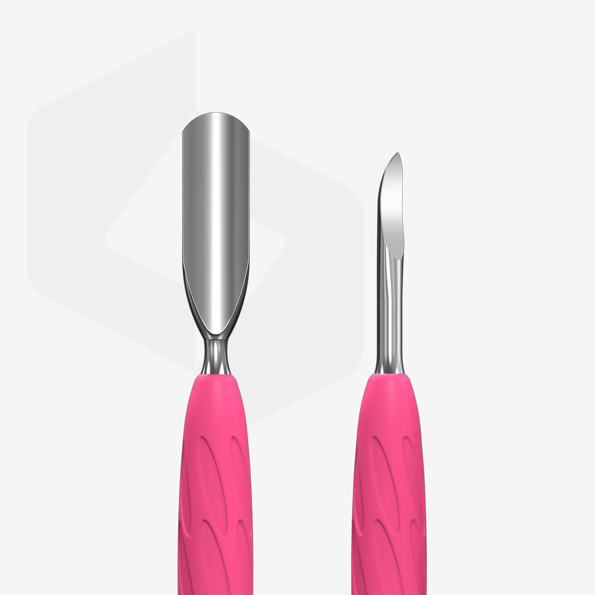 Nagelhautschieber Gummy Mit Silikongriff UNIQ 10 TYPE 6 (Breiter Abgeabgerundeteter Schieber Und Hakenreiniger) – Bild 2