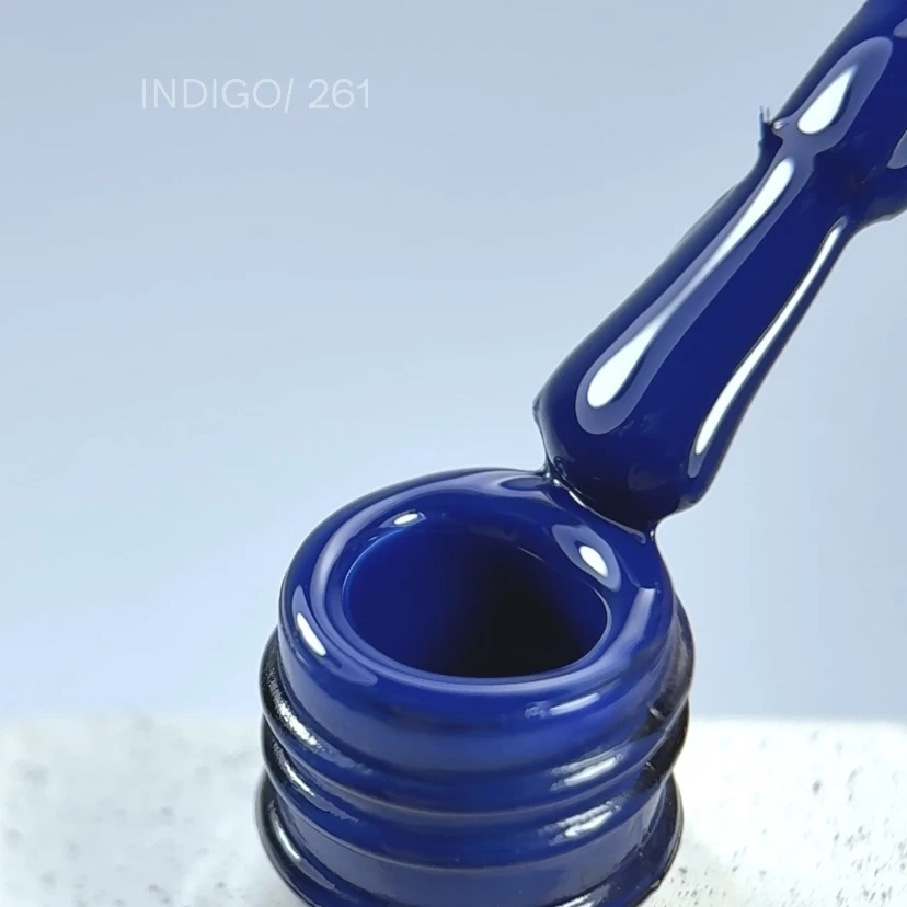 NAILSOFTHEDAY Gel polish Indigo 261 - Dunkelblau - Gel-Lack, 10 ml