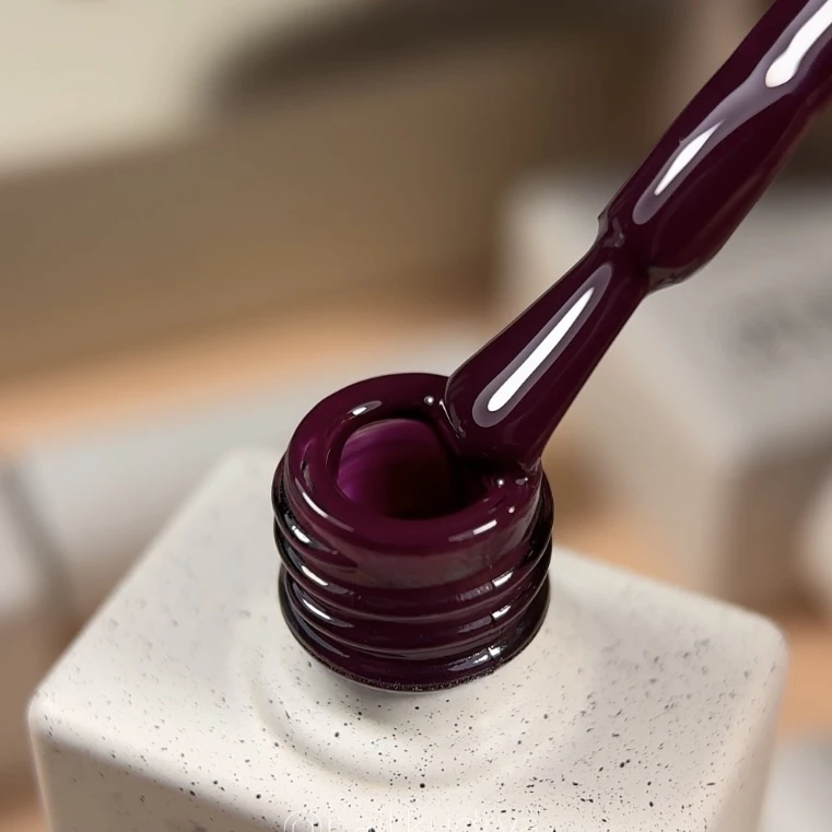 NAILSOFTHEDAY Gel polish Wine 171 - Weinrot - Gel-Lack, 10 ml – Bild 5