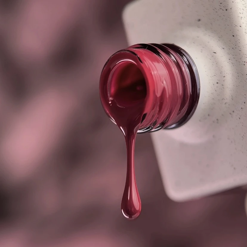 NAILSOFTHEDAY Color of the month October 2025 Toscano - Weinrot - Gel-Lack, 10 ml – Bild 9