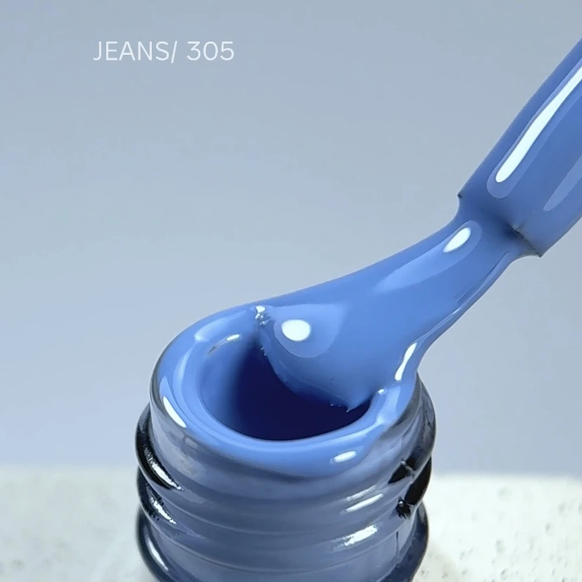 NAILSOFTHEDAY Gel polish Jeans 305 - Jeansblau - Gel-Lack, 10 ml