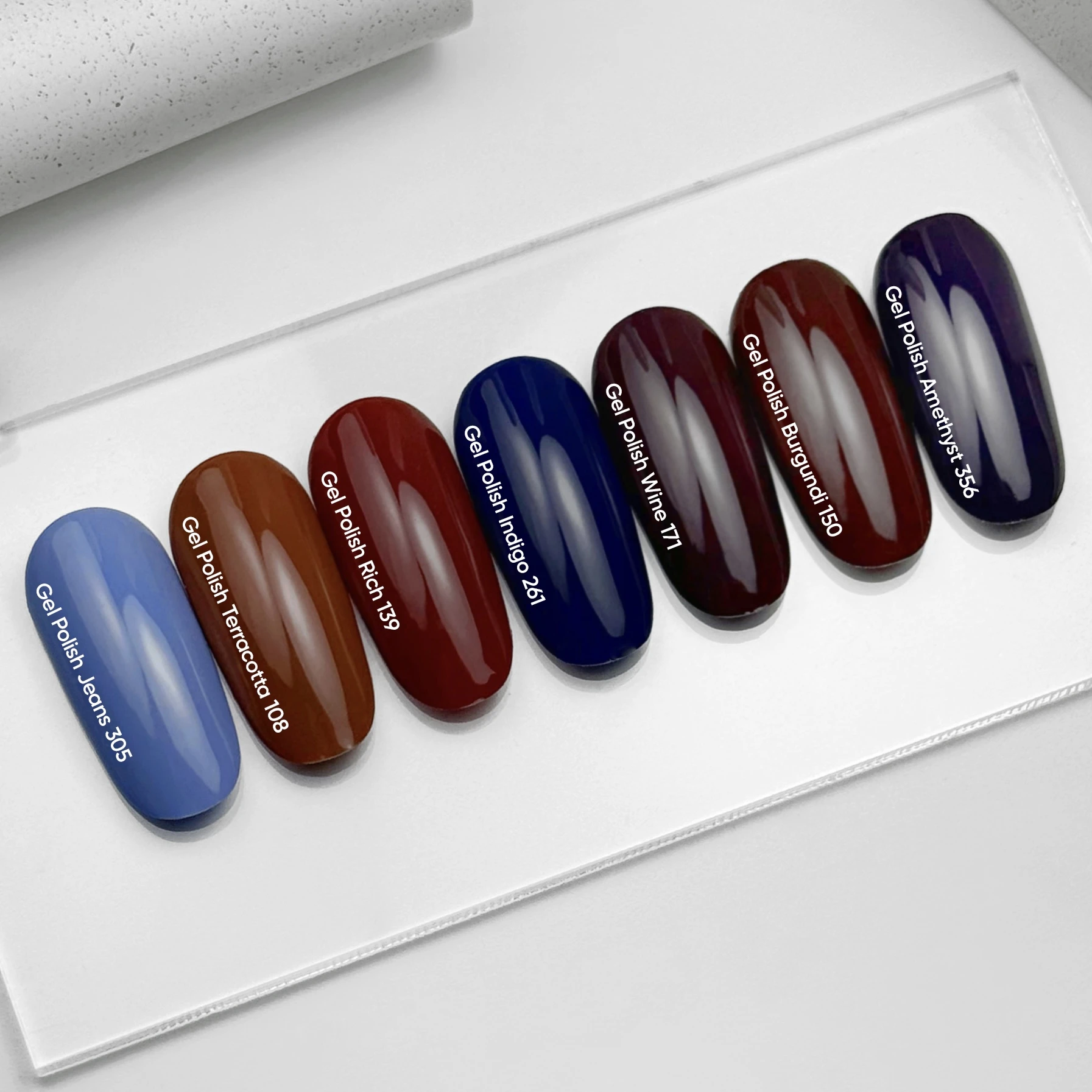 NAILSOFTHEDAY Gel polish Jeans 305 - Jeansblau - Gel-Lack, 10 ml – Bild 9